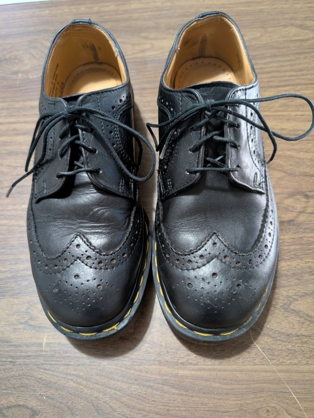 Vintage Dr. Marten 3989 Smooth Leather Brogues